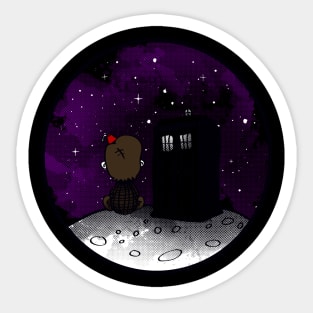 Dr whonuts Sticker